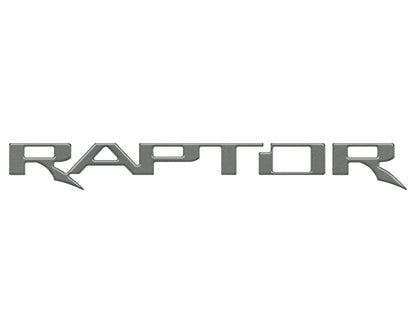 Raptor Tailgate Emblem Inserts Fits 2017-2026 Ford F-150 Raptor