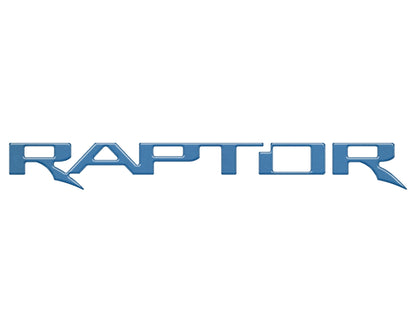 Raptor Tailgate Emblem Inserts Fits 2017-2026 Ford F-150 Raptor