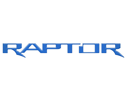 Raptor Tailgate Emblem Inserts Fits 2017-2026 Ford F-150 Raptor