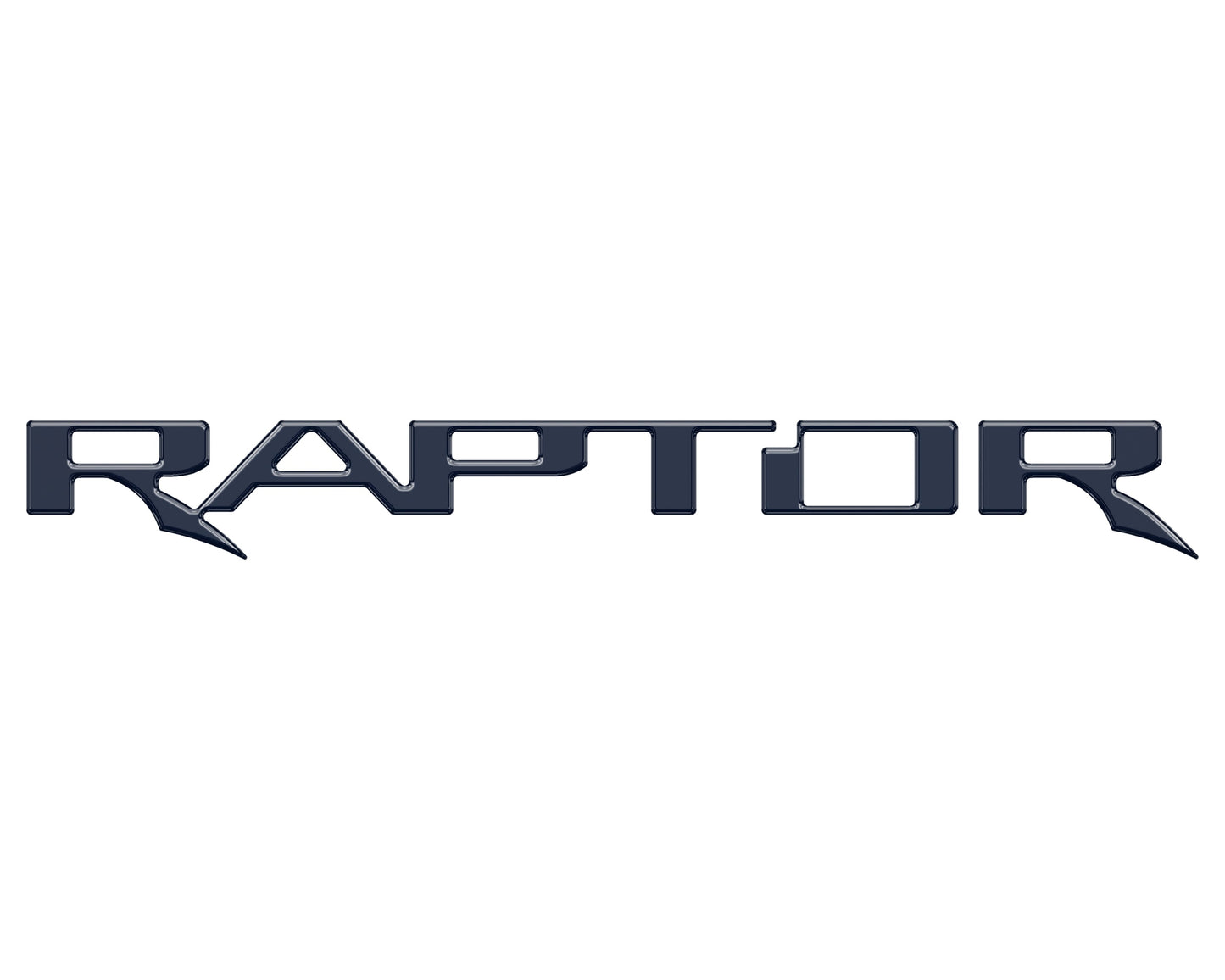 Raptor Tailgate Emblem Inserts Fits 2017-2026 Ford F-150 Raptor