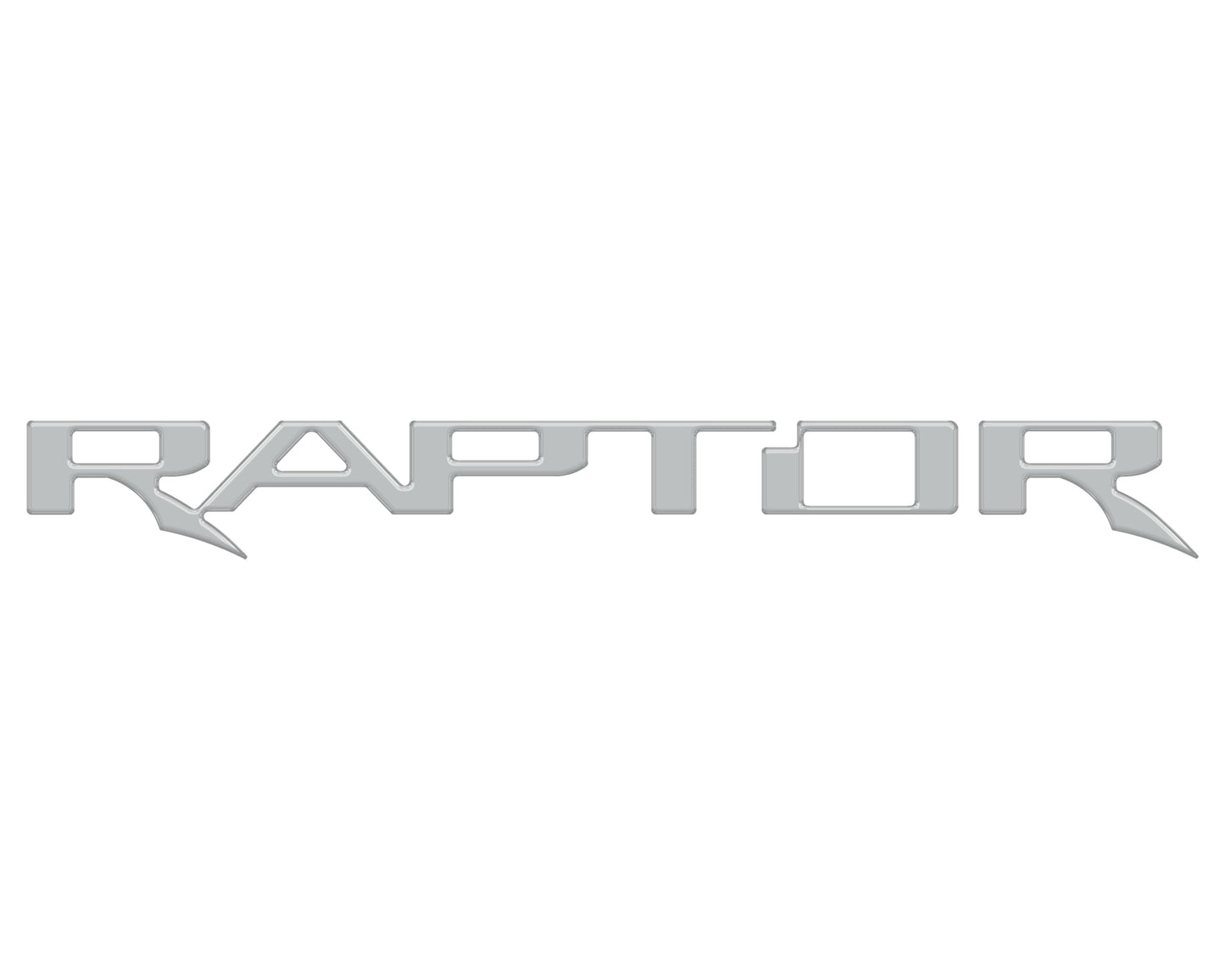 Raptor Tailgate Emblem Inserts Fits 2017-2026 Ford F-150 Raptor