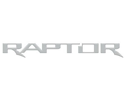 Raptor Tailgate Emblem Inserts Fits 2017-2026 Ford F-150 Raptor