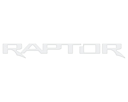 Raptor Tailgate Emblem Inserts Fits 2017-2026 Ford F-150 Raptor