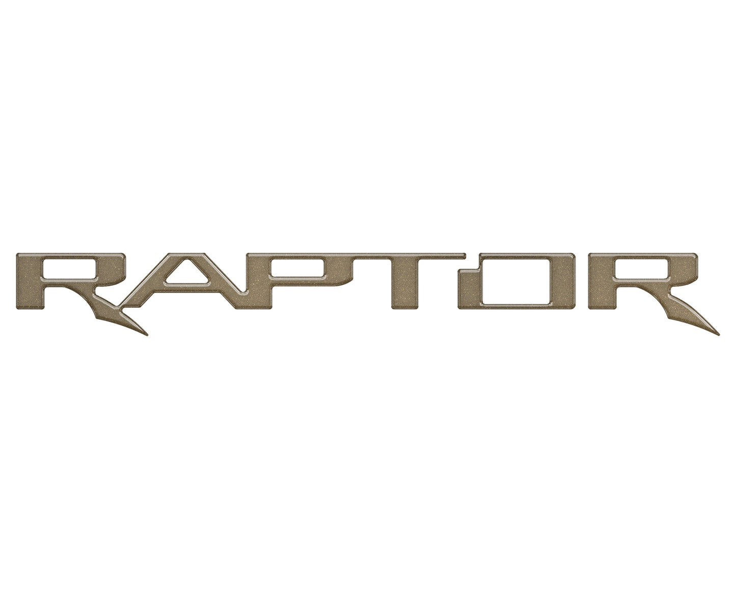 Raptor Tailgate Emblem Inserts Fits 2017-2026 Ford F-150 Raptor