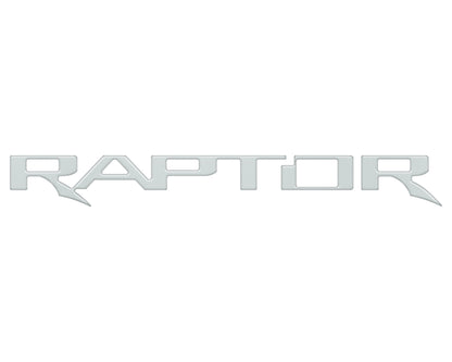 Raptor Tailgate Emblem Inserts Fits 2017-2026 Ford F-150 Raptor