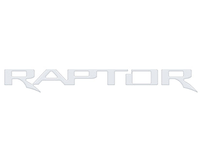 Raptor Tailgate Emblem Inserts Fits 2017-2026 Ford F-150 Raptor