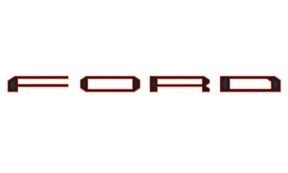 Raptor Tailgate Letter Overlays Fits 2021-2026 Ford F-150 Raptor