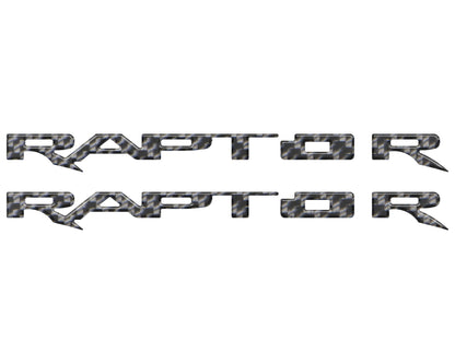 Running Board Emblem Overlays Fits 2017-2024 Ford F-150 Raptor