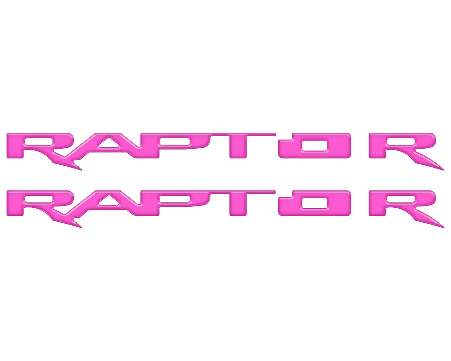 Running Board Emblem Overlays Fits 2017-2024 Ford F-150 Raptor