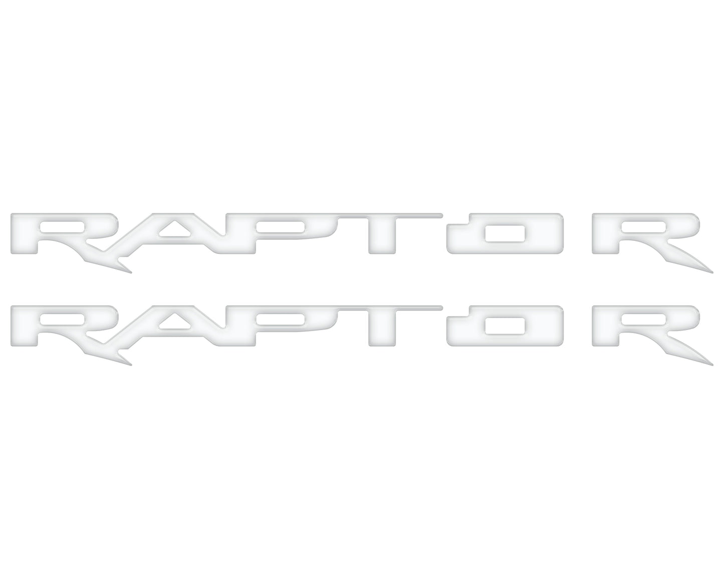 Running Board Emblem Overlays Fits 2017-2024 Ford F-150 Raptor