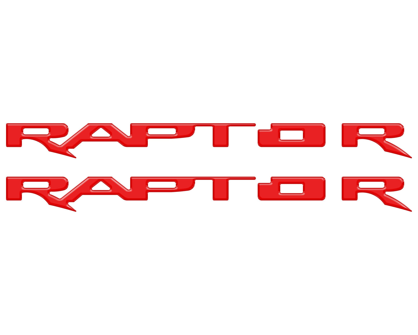 Running Board Emblem Overlays Fits 2017-2024 Ford F-150 Raptor