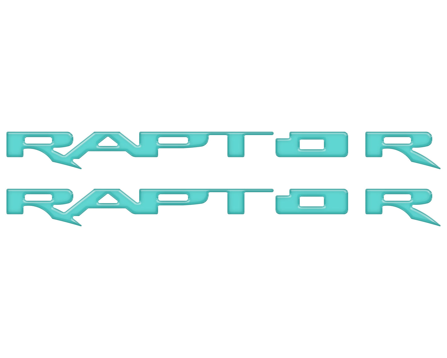 Running Board Emblem Overlays Fits 2017-2024 Ford F-150 Raptor