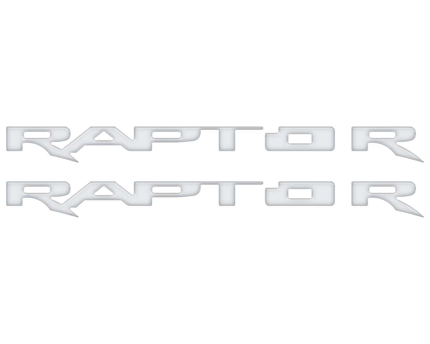 Running Board Emblem Overlays Fits 2017-2024 Ford F-150 Raptor