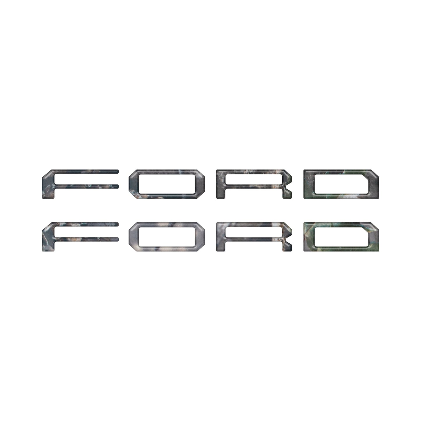 Tremor Running Board Letter Inserts Fits 2021-2024 Ford F-150