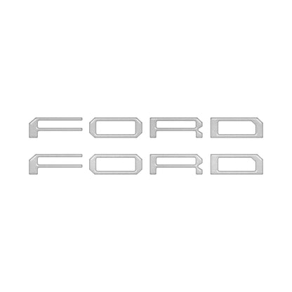 Tremor Running Board Letter Inserts Fits 2021-2024 Ford F-150