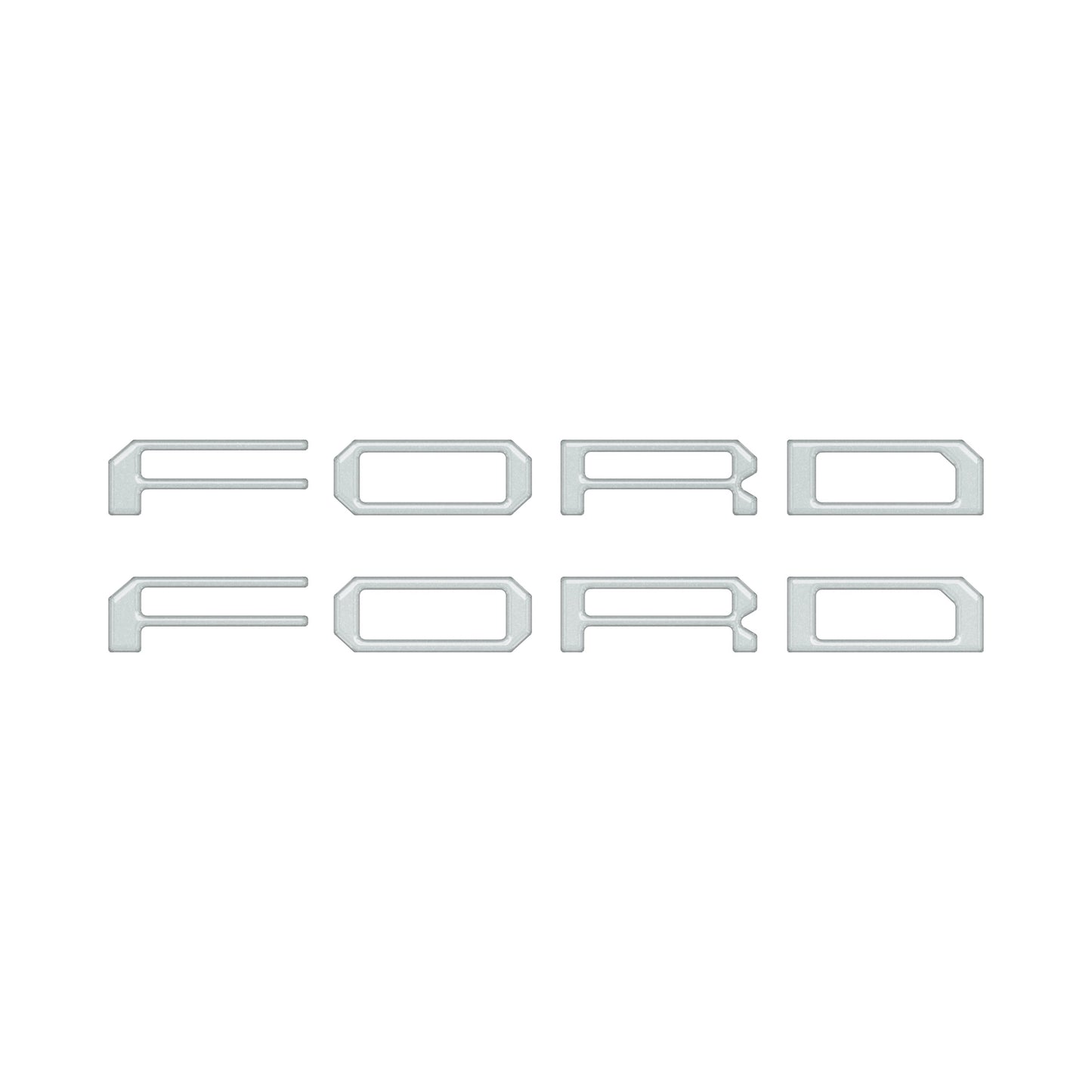 Tremor/Raptor Running Board Letter Inserts Fits 2025-2026 Ford F-150
