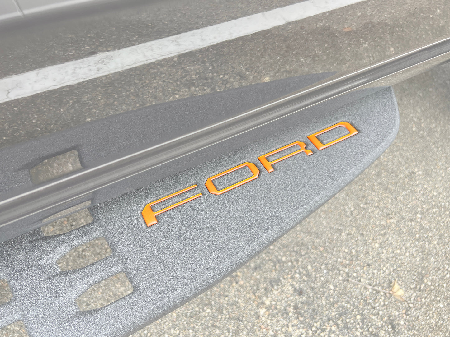 Tremor Running Board Letter Inserts Fits 2021-2024 Ford F-150