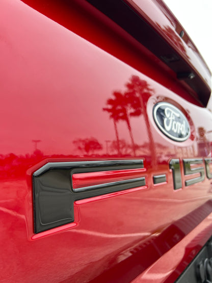 Tailgate Letter Inserts Fits 2021-2026 Ford F-150