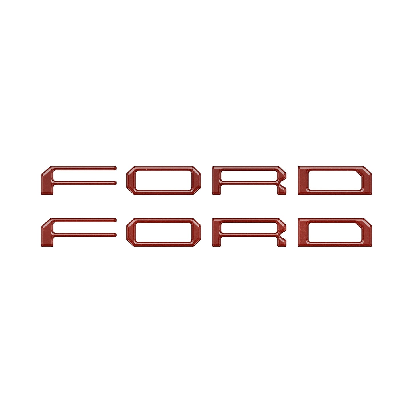 Tremor/Raptor Running Board Letter Inserts Fits 2025-2026 Ford F-150