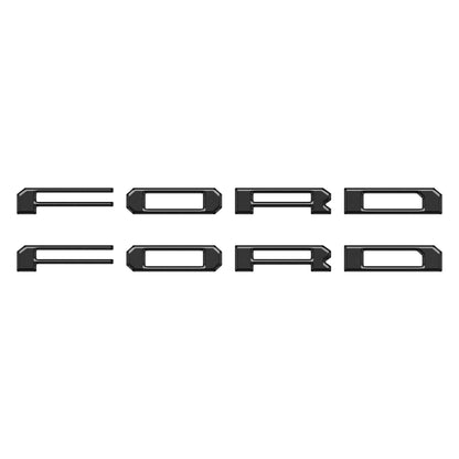 Lightning Running Board Overlays Fits 2022-2026 Ford F150 Lightning