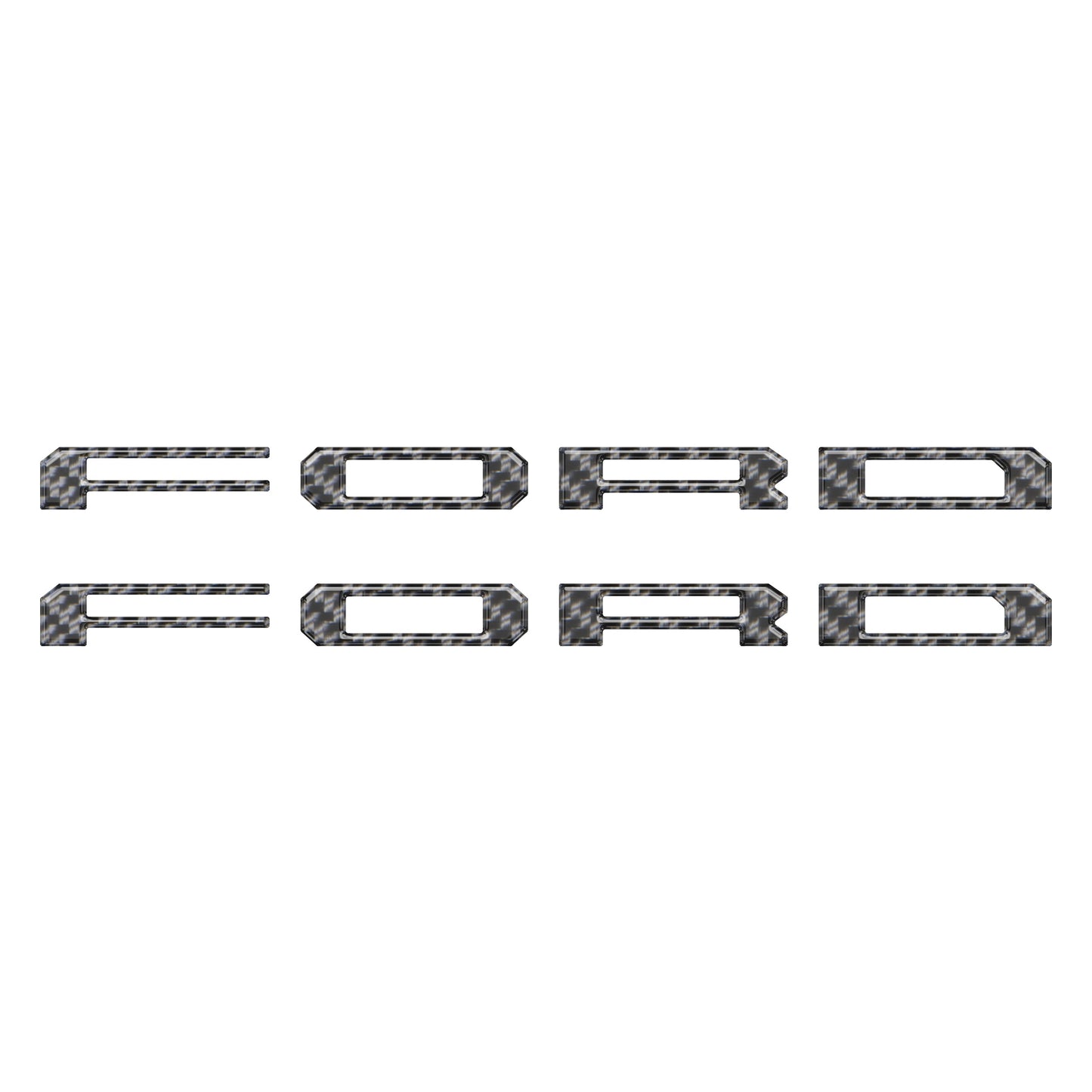 Lightning Running Board Overlays Fits 2022-2026 Ford F150 Lightning