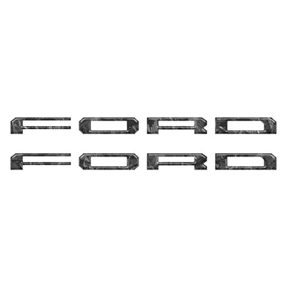 Lightning Running Board Overlays Fits 2022-2026 Ford F150 Lightning