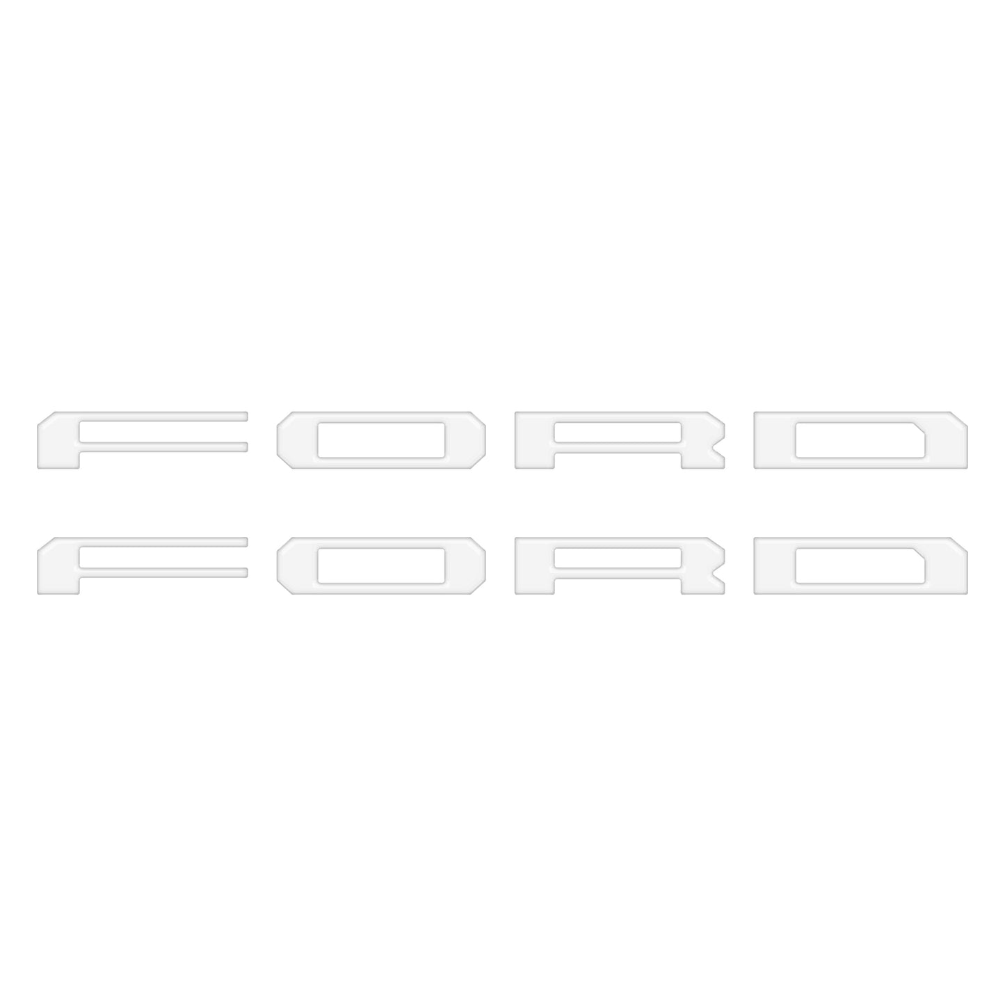 Lightning Running Board Overlays Fits 2022-2026 Ford F150 Lightning