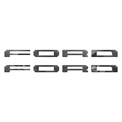 Lightning Running Board Overlays Fits 2022-2026 Ford F150 Lightning