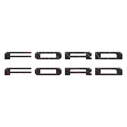 Lightning Running Board Overlays Fits 2022-2026 Ford F150 Lightning