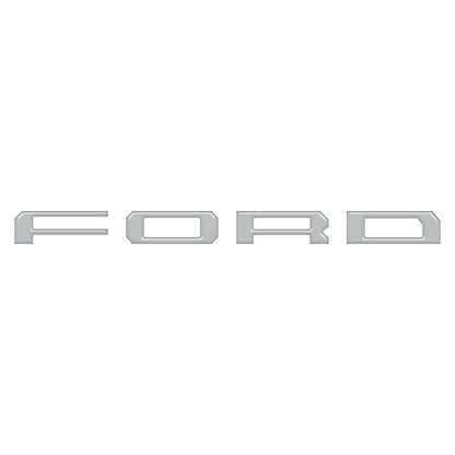 Lightning Rear Bumper Overlays Fits 2022-2026 Ford F-150 Lightning