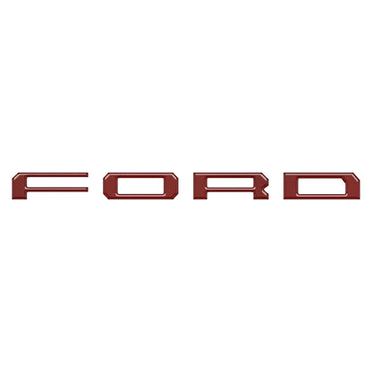 Lightning Rear Bumper Overlays Fits 2022-2026 Ford F-150 Lightning