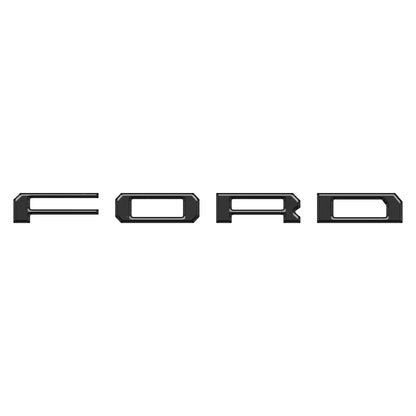 Inner Tailgate Letter Inserts Fits 2022-2026 Ford F-150 Lightning