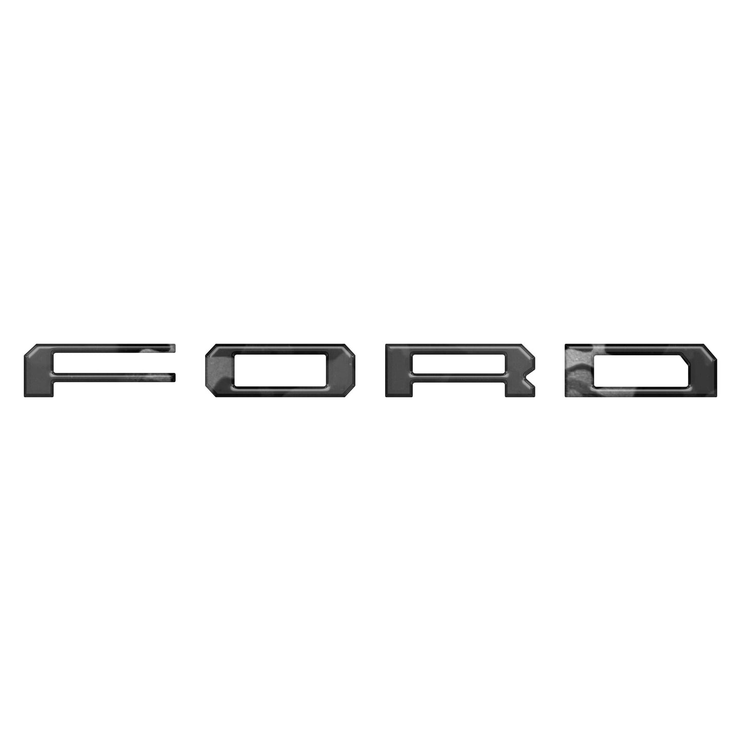 Inner Tailgate Letter Inserts Fits 2022-2026 Ford F-150 Lightning