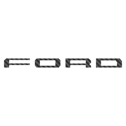 Inner Tailgate Letter Inserts Fits 2022-2026 Ford F-150 Lightning