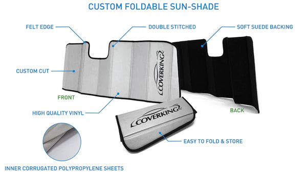Custom Fit Folded Sunshield - GMC Canyon