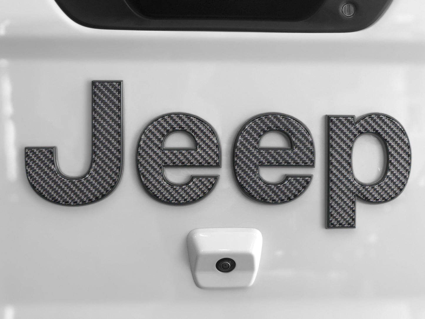 Tailgate Letter Overlays Fits 2019-2026 Jeep Gladiator