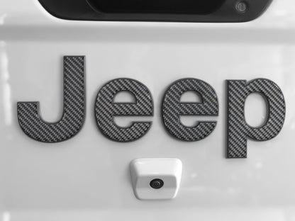 Tailgate Letter Overlays Fits 2019-2026 Jeep Gladiator