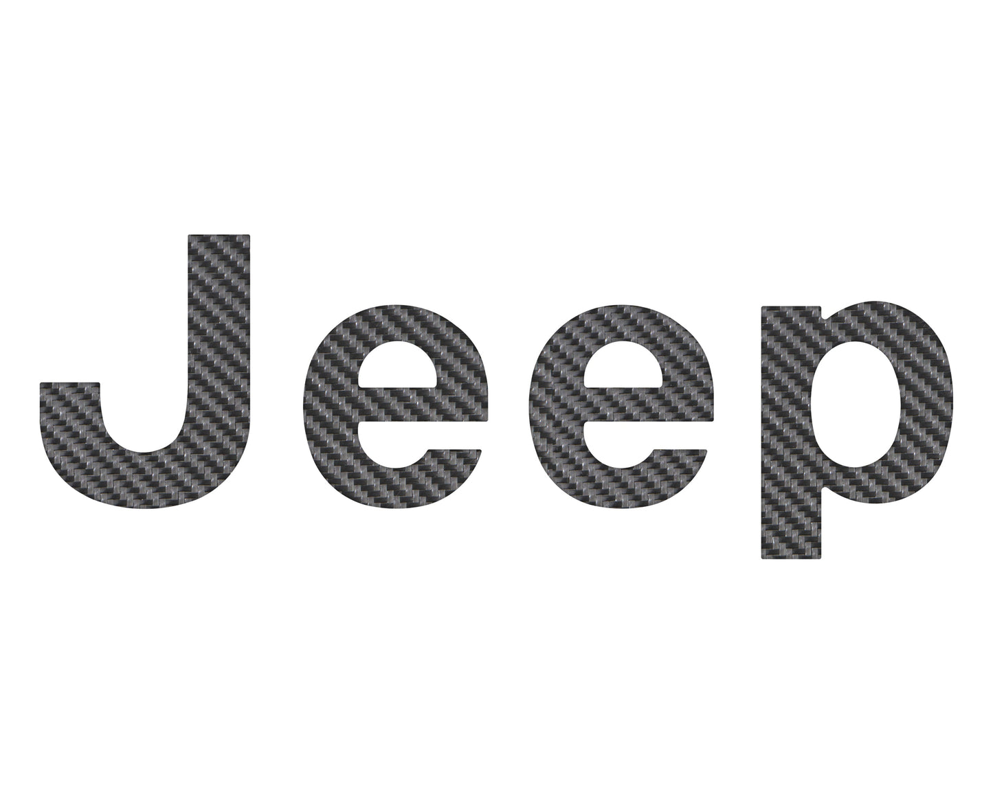 Tailgate Letter Overlays Fits 2019-2026 Jeep Gladiator