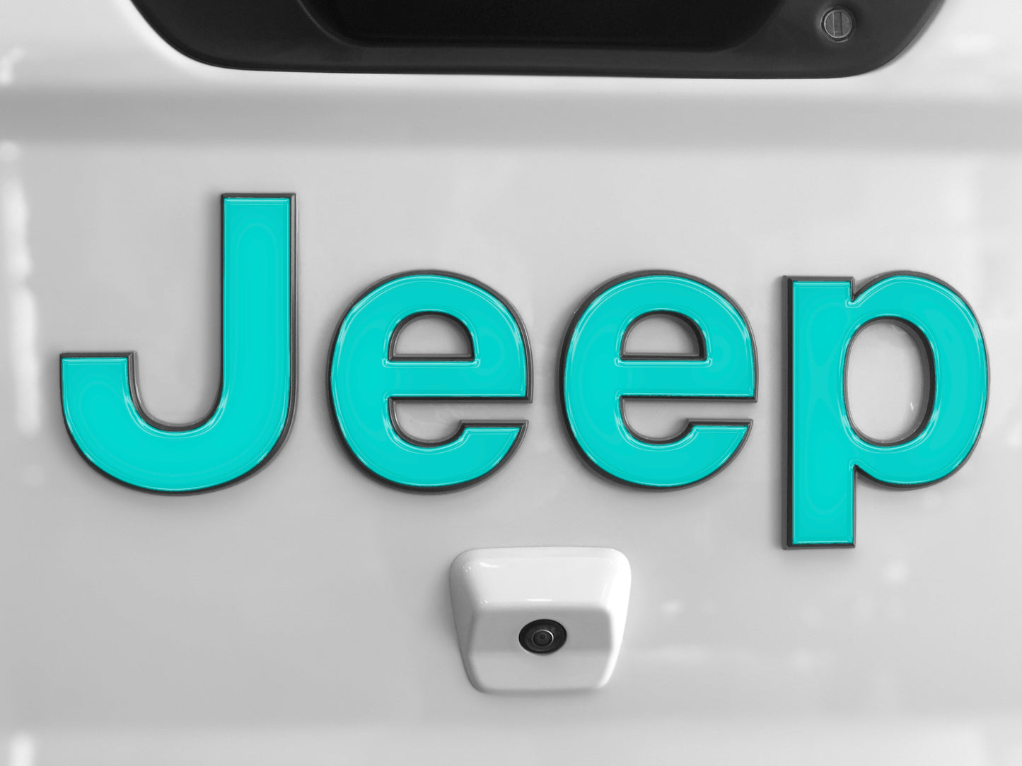 Tailgate Letter Overlays Fits 2019-2026 Jeep Gladiator