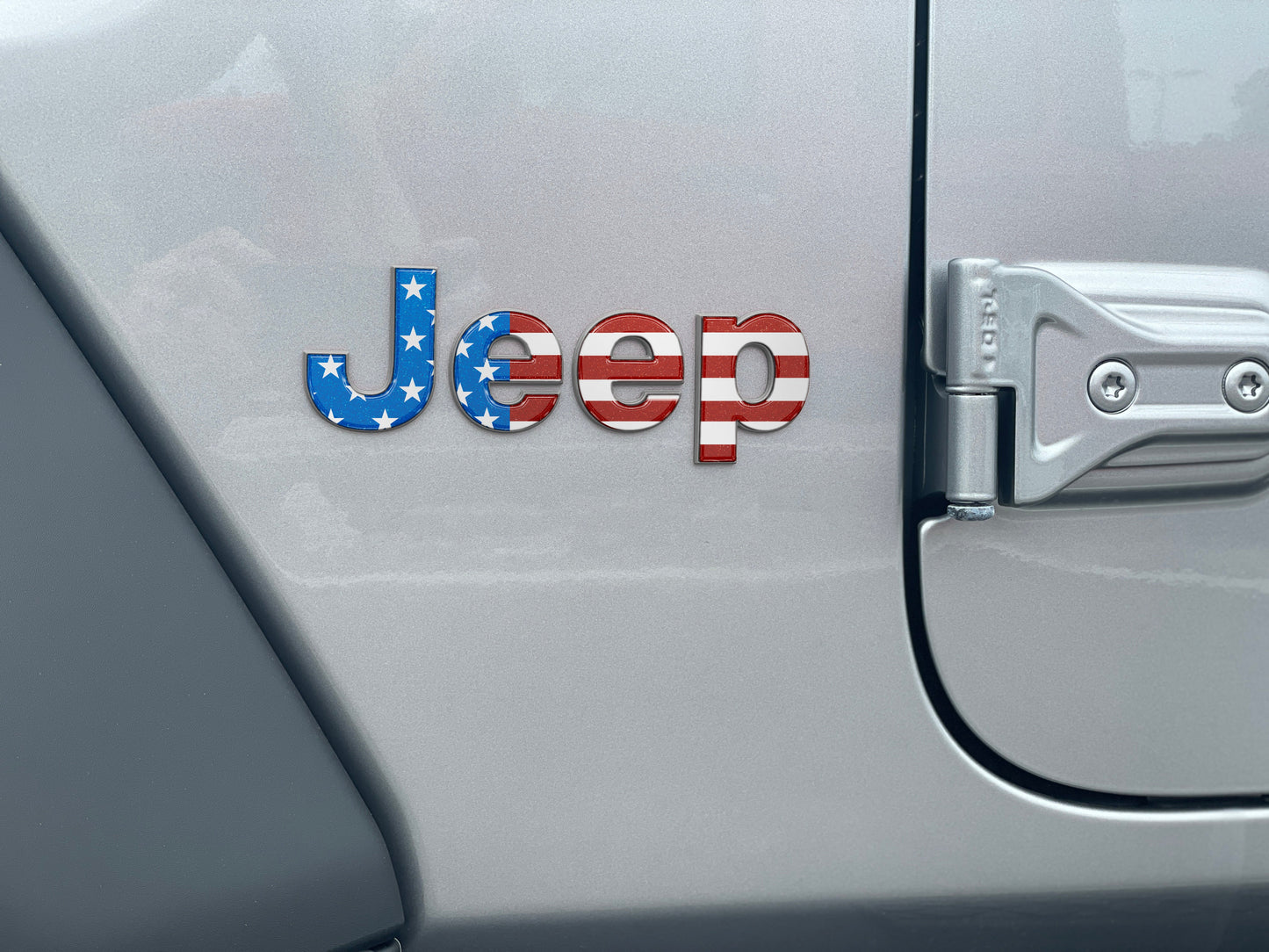 Jeep Wrangler JL Letter Overlays (Driver & Passenger Side) 2018–2025
