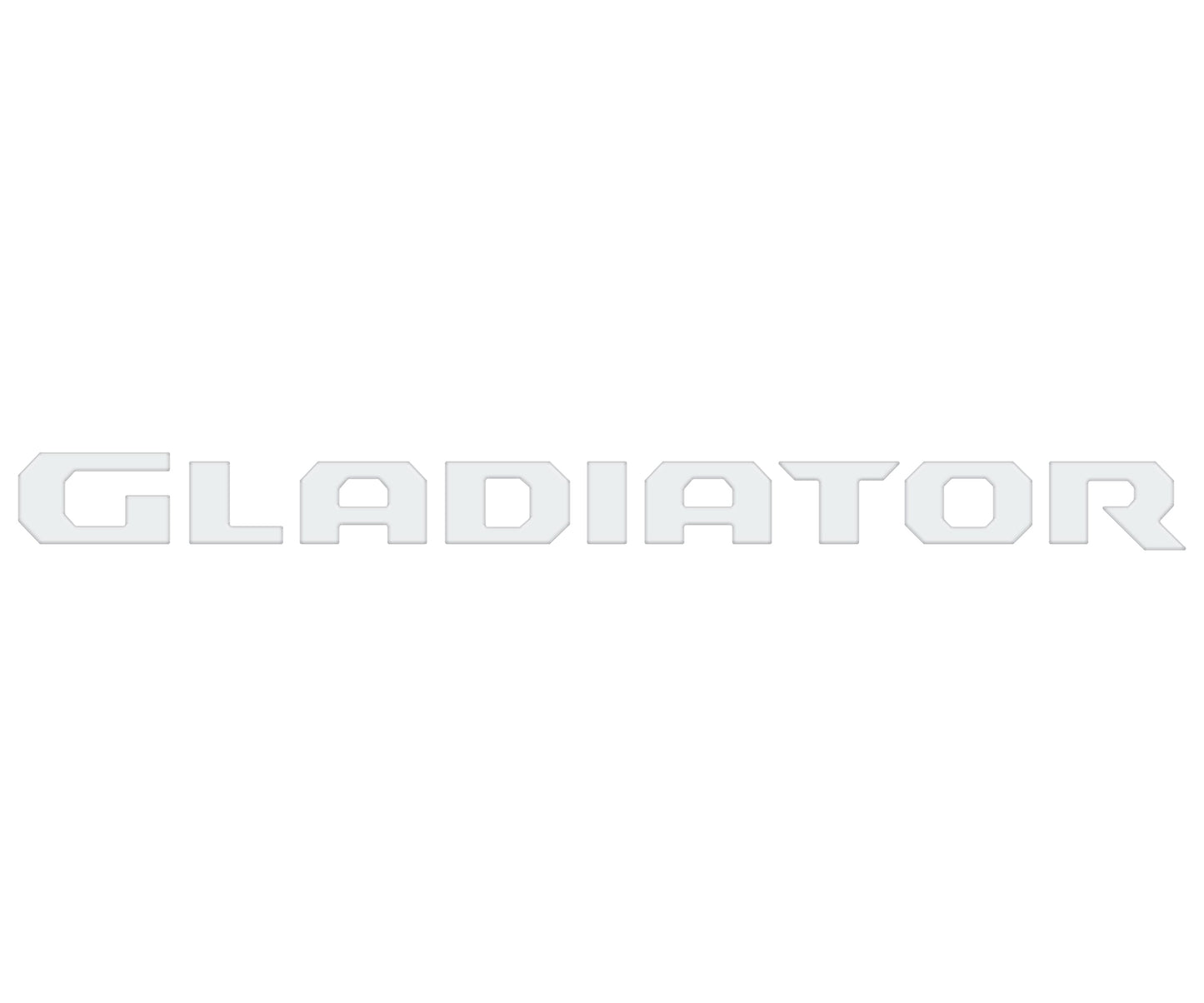 Tailgate Letter Replacement Overlays Fits 2020-2026 Jeep Gladiator