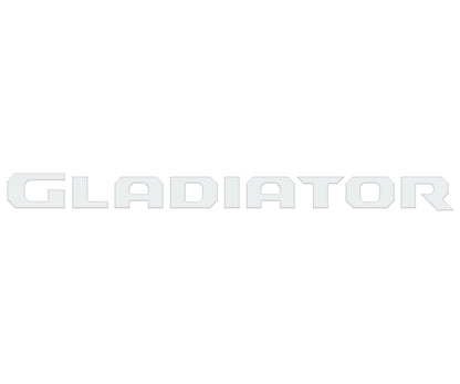 Tailgate Letter Replacement Overlays Fits 2020-2026 Jeep Gladiator