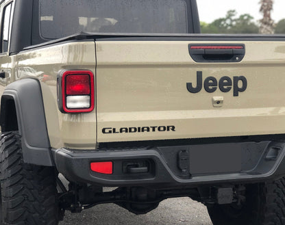 Raised Lettering Decal Fits 2020-2026 Jeep Gladiator