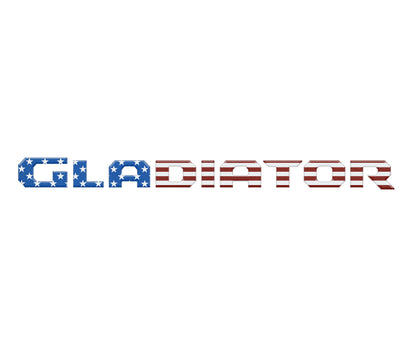 Raised Lettering Decal Fits 2020-2026 Jeep Gladiator