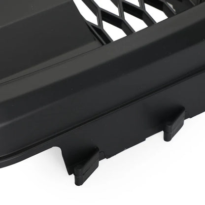 Ford F-150 2015–2017 Raptor Style Black Front Grille with LED Lights & Letters