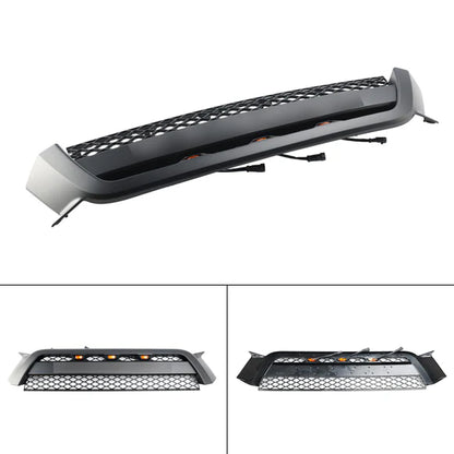 Aftermarket TRD Pro Style Matte Black Front Grille w/ LED for Toyota 4Runner 2010–2013
