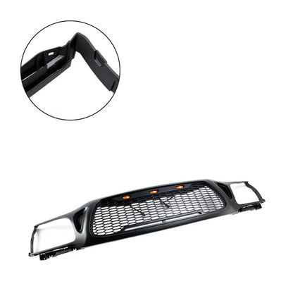 Aftermarket Honeycomb Black Front Bumper Grille for Toyota Tacoma 2001–2004