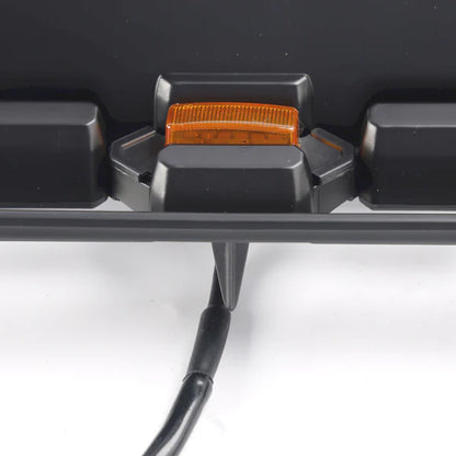 Aftermarket TRD Pro Style Black Front Grille w/ LED for Toyota 4Runner 2002–2005