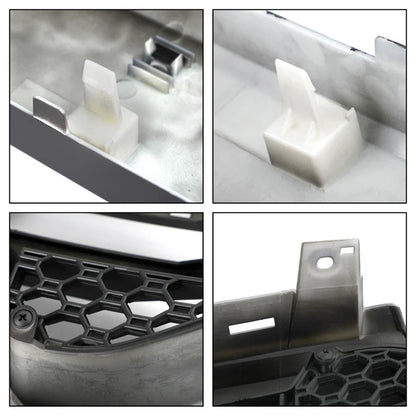 Aftermarket Raptor Style Matte Black Front Grille for Ford Ranger T7 Wildtrak 2015–2019