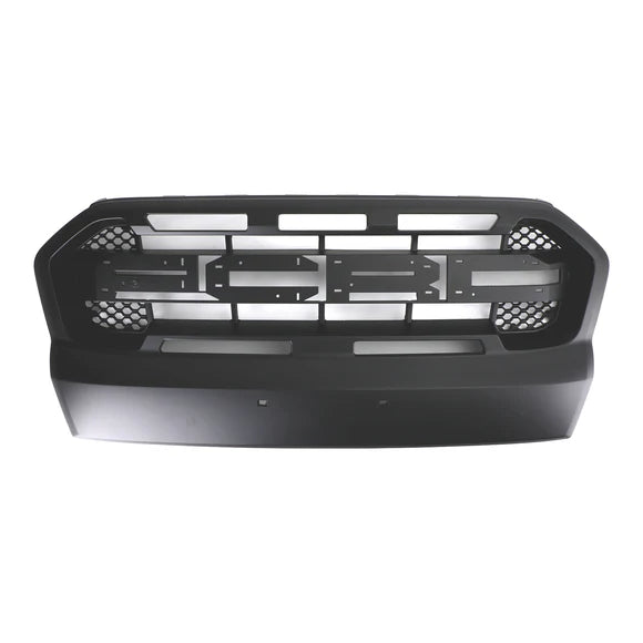 Aftermarket Raptor Style Matte Black Front Grille for Ford Ranger T7 Wildtrak 2015–2019